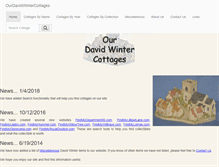 Tablet Screenshot of ourdavidwintercottages.com